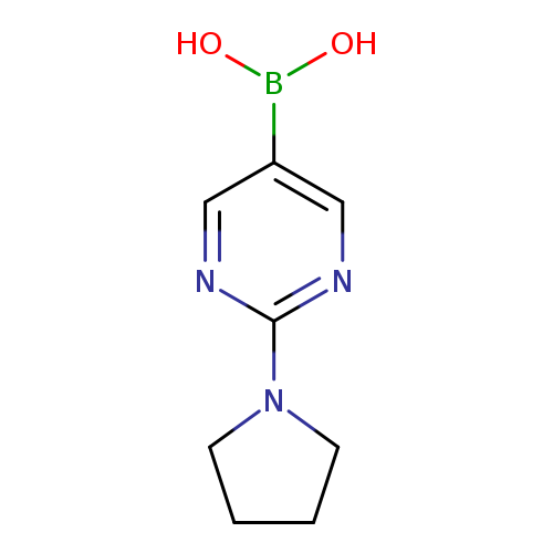 2-Pyrrolidinopyrimidine-5-boronic acid