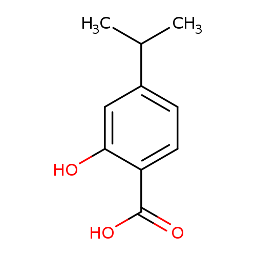 2-hydroxy-4-(propan-2-yl)benzoic acid