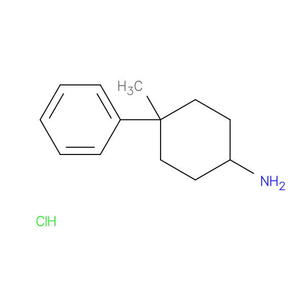 4-methyl-4-phenylcyclohexan-1-amine hydrochloride