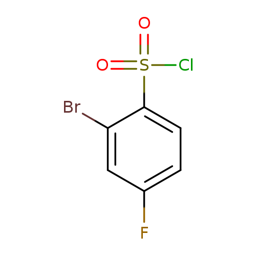 2-Bromo-4-fluorobenzene-1-sulfonyl chloride