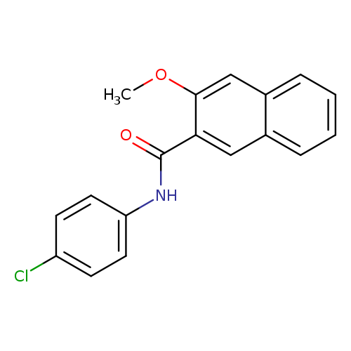 N-(4-chlorophenyl)-3-methoxynaphthalene-2-carboxamide