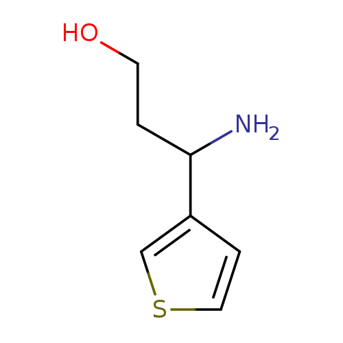 3-amino-3-(thiophen-3-yl)propan-1-ol