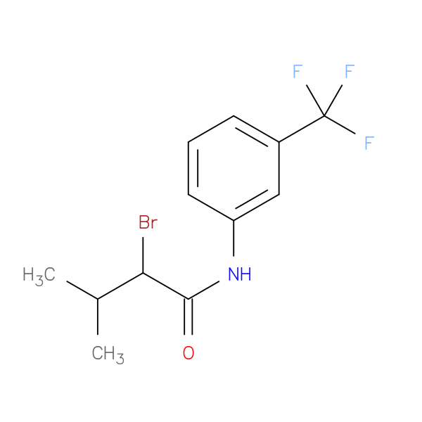 2-bromo-3-methyl-N-[3-(trifluoromethyl)phenyl]butanamide