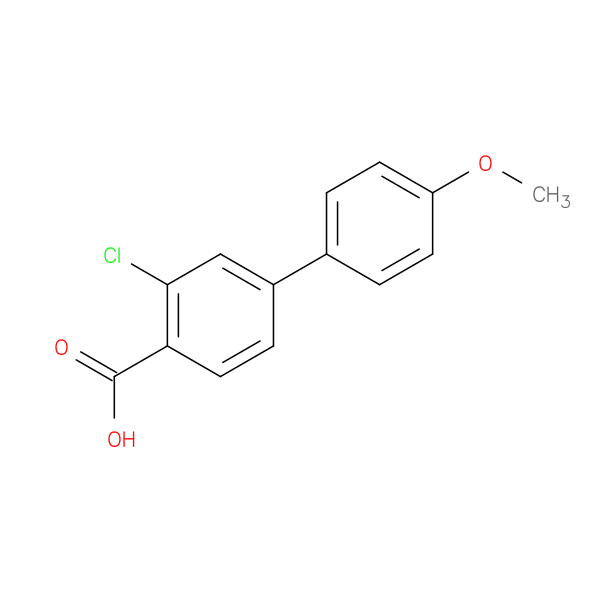 2-Chloro-4-(4-methoxyphenyl)benzoic acid