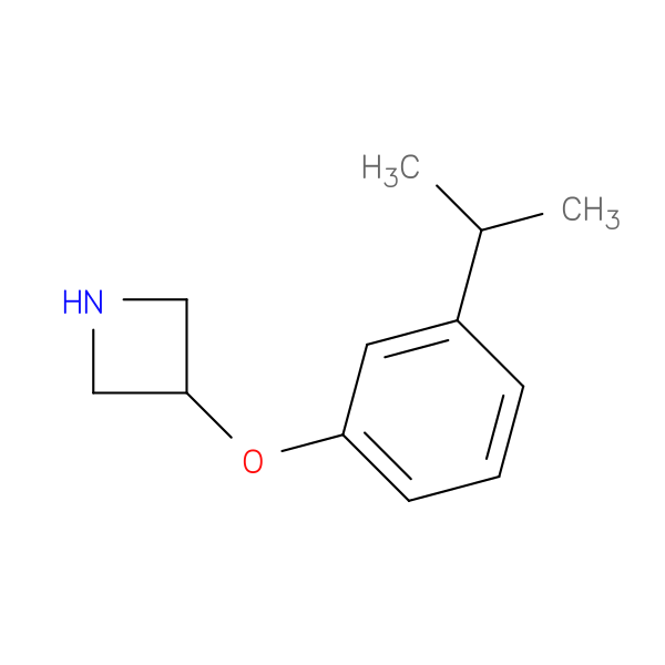 3-[3-(propan-2-yl)phenoxy]azetidine