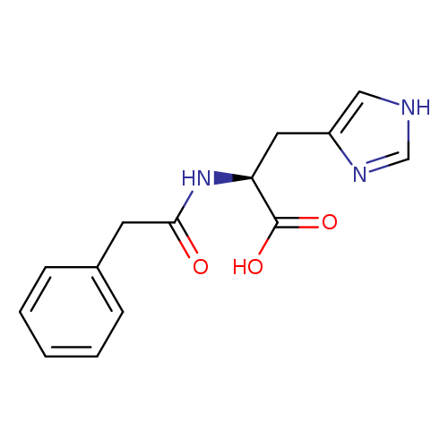 (2S)-3-(1H-imidazol-4-yl)-2-(2-phenylacetamido)propanoic acid