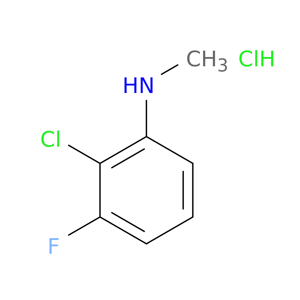 2-chloro-3-fluoro-N-methylaniline hydrochloride