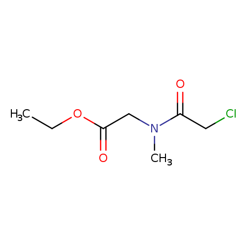 Ethyl 2-(2-chloro-n-methylacetamido)acetate
