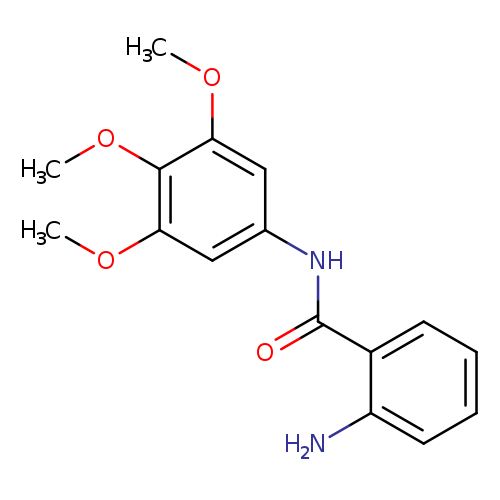 Benzamide, 2-amino-N-(3,4,5-trimethoxyphenyl)-