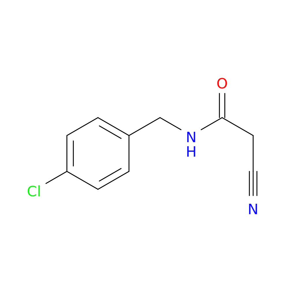 N-(4-Chlorobenzyl)-2-cyanoacetamide