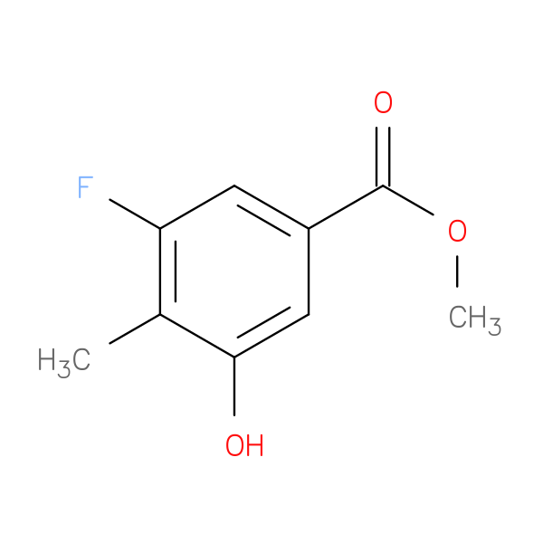 Methyl 3-fluoro-5-hydroxy-4-methylbenzoate