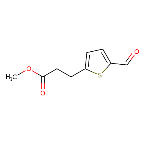 methyl 3-(5-formylthiophen-2-yl)propanoate