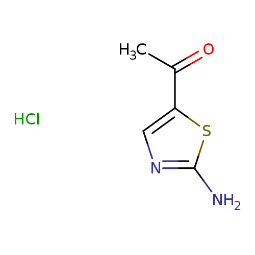 1-(2-amino-1,3-thiazol-5-yl)ethan-1-one hydrochloride