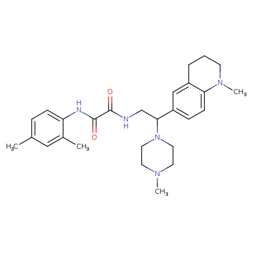 N'-(2,4-dimethylphenyl)-N-[2-(1-methyl-1,2,3,4-tetrahydroquinolin-6-yl)-2-(4-methylpiperazin-1-yl)ethyl]ethanediamide