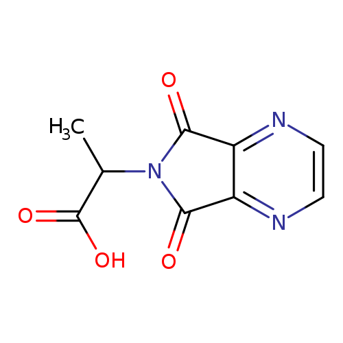 2-{5,7-dioxo-5H,6H,7H-pyrrolo[3,4-b]pyrazin-6-yl}propanoic acid