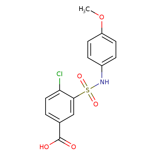4-chloro-3-[(4-methoxyphenyl)sulfamoyl]benzoic acid