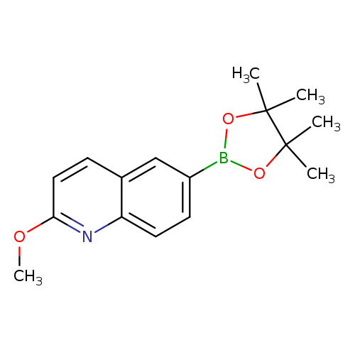 2-methoxy-6-(4,4,5,5-tetramethyl-1,3,2-dioxaborolan-2-yl)quinoline