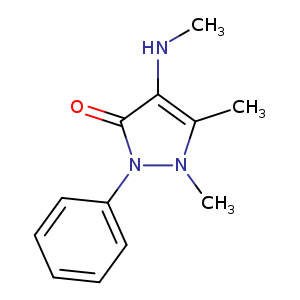 1,5-Dimethyl-4-(methylamino)-2-phenyl-1,2-dihydro-3H-pyrazol-3-one