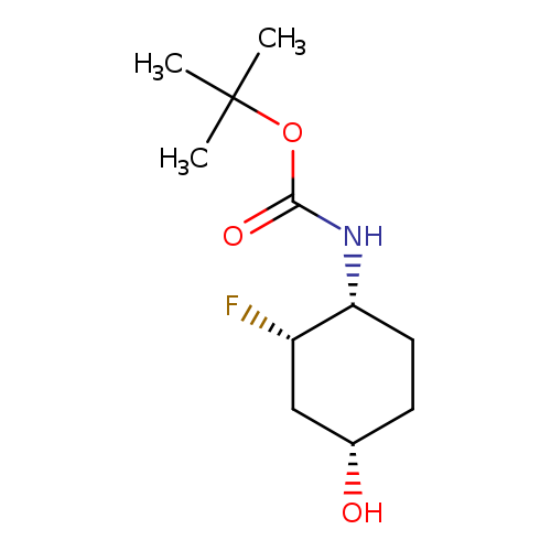 (1S,3S,4R)-Rel-4-(boc-amino)-3-fluorocyclohexanol