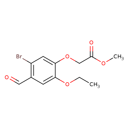 methyl (5-bromo-2-ethoxy-4-formylphenoxy)acetate
