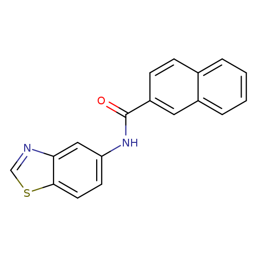 N-(1,3-benzothiazol-5-yl)naphthalene-2-carboxamide