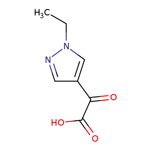 2-(1-ethyl-1H-pyrazol-4-yl)-2-oxoacetic acid