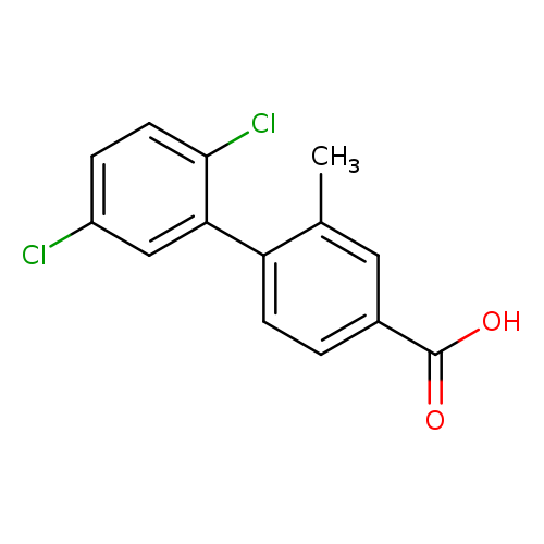 2',5'-Dichloro-2-methyl-[1,1'-biphenyl]-4-carboxylic acid