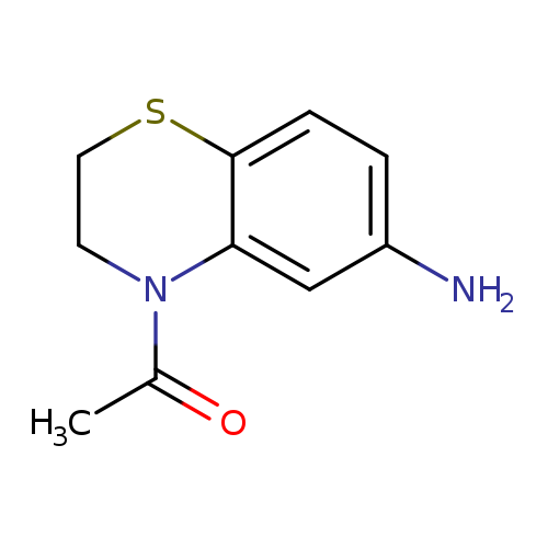 1-(6-amino-3,4-dihydro-2H-1,4-benzothiazin-4-yl)ethan-1-one