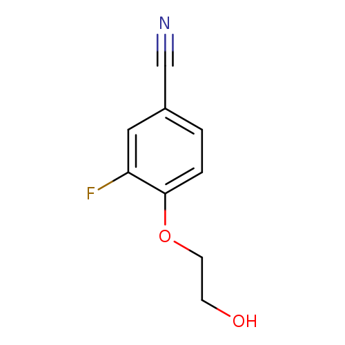 3-Fluoro-4-(2-hydroxyethoxy)benzonitrile