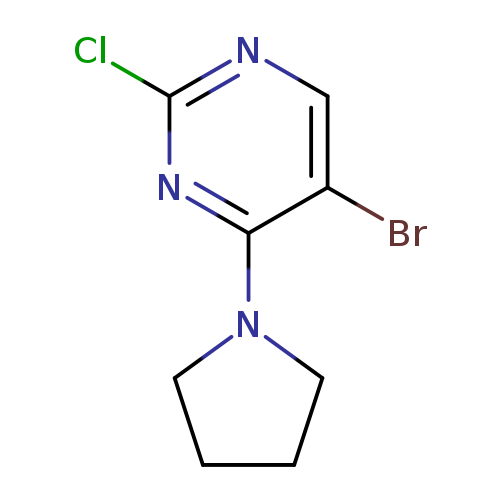 5-Bromo-2-chloro-4-(pyrrolidin-1-yl)pyrimidine