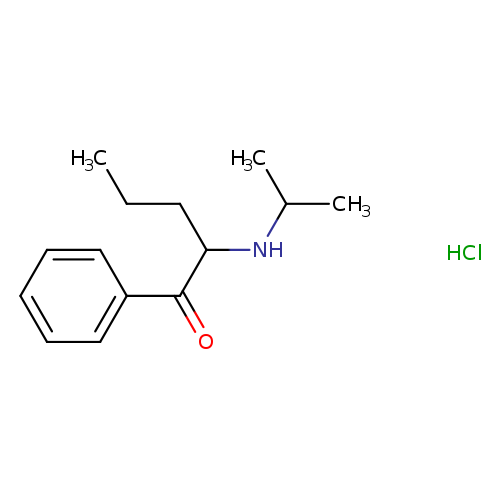 2-[(1-methylethyl)amino]-1-phenyl-1-pentanone,monohydrochloride