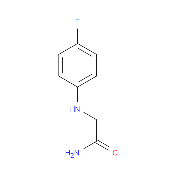 2-[(4-fluorophenyl)amino]acetamide