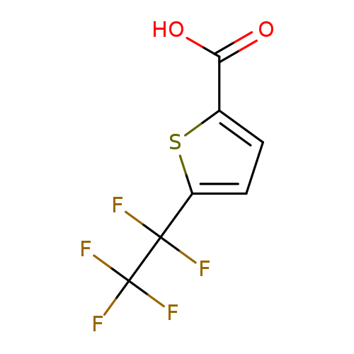 5-(1,1,2,2,2-pentafluoroethyl)thiophene-2-carboxylicacid