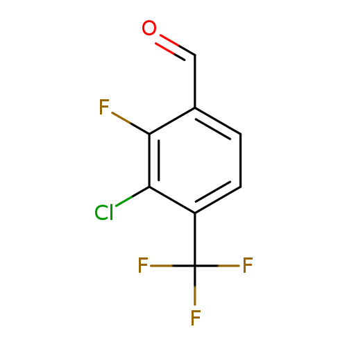 3-Chloro-2-fluoro-4-(trifluoromethyl)benzaldehyde