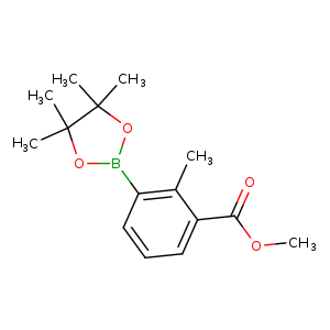 Methyl 2-methyl-3-(4,4,5,5-tetramethyl-1,3,2-dioxaborolan-2-yl)benzoate