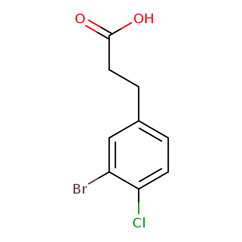 Benzenepropanoic acid, 3-bromo-4-chloro-
