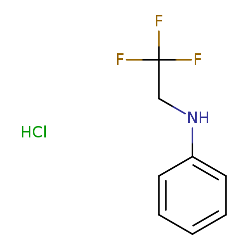 "N-(2,2,2-trifluoroethyl)aniline hydrochloride"
