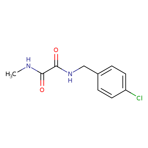 N'-[(4-chlorophenyl)methyl]-N-methylethanediamide