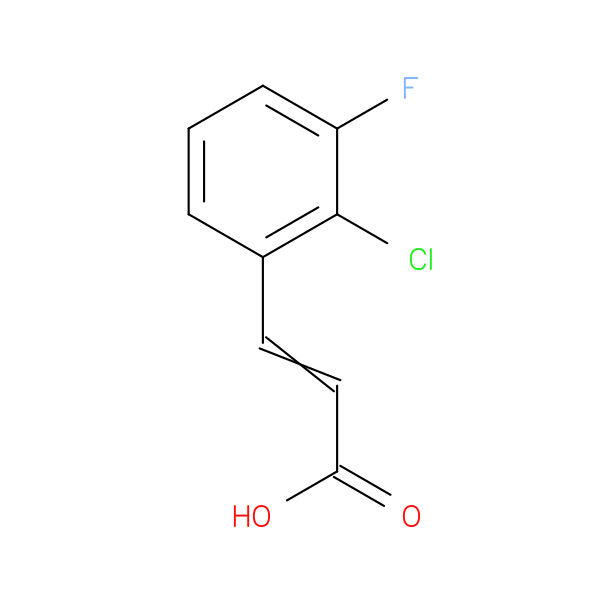 3-(2-chloro-3-fluorophenyl)prop-2-enoic acid