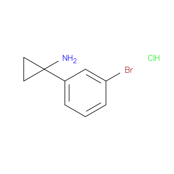 1-(3-Bromophenyl)cyclopropanamine hydrochloride