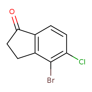 4-Bromo-5-chloro-2,3-dihydro-1H-inden-1-one