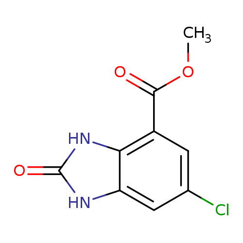 methyl6-chloro-2-oxo-2,3-dihydro-1H-benzo[d]imidazole-4-carboxylate