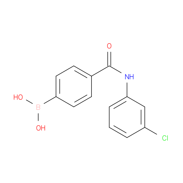 (4-((3-Chlorophenyl)carbamoyl)phenyl)boronic acid