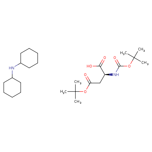 Boc-L-aspartic acid beta-tert-butyl ester dicyclohexylammonium salt
