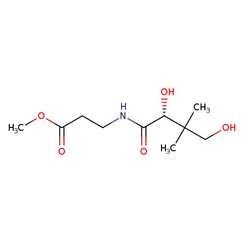 beta-Alanine, N-(2,4-dihydroxy-3,3-dimethyl-1-oxobutyl)-, methyl ester , (R)-