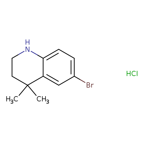 6-bromo-4,4-dimethyl-1,2,3,4-tetrahydroquinoline hydrochloride