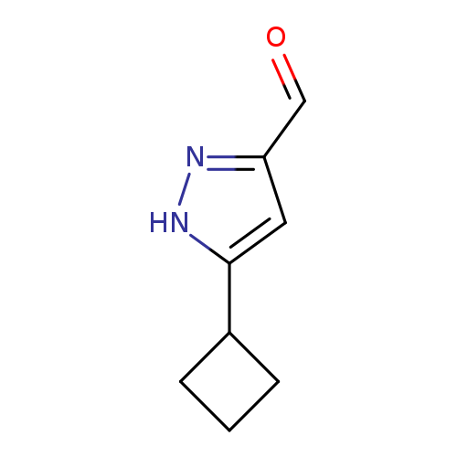 5-CYCLOBUTYL-1H-PYRAZOLE-3-CARBALDEHYDE