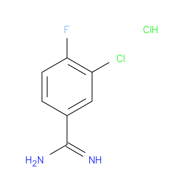 3-Chloro-4-fluorobenzimidamide hydrochloride