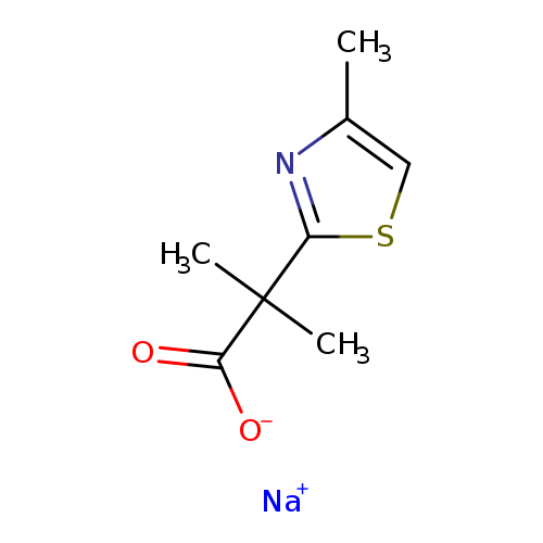 sodium2-methyl-2-(4-methyl-1,3-thiazol-2-yl)propanoate