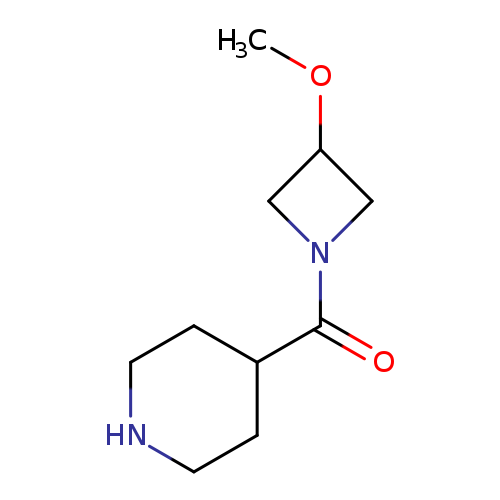 (3-methoxyazetidin-1-yl)(piperidin-4-yl)methanone